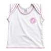 #CamisetaInfantil #ModaBebés #EstiloDelicado #DetallesRosados #AlgodónSuave #RopaCómodaBebés #ModaTierna #OutfitInfantil #ConfortDiario #CreacionesFlérida
