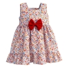 #VestidoInfantil #ModaNiñas #VestidoFloral #EstiloColorido #LazoRojo #ModaTierna #RopaInfantil #EventosEspeciales #OutfitEncantador #CreacionesFlérida