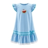 #VestidoDeVerano #ModaInfantil #EstiloFresco #VestidoConVolantes #BordadoLúdico #RopaNiñas #OutfitColorido #ModaInfantilChic #VestidoTrapecio #CreacionesFlérida