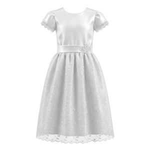 #VestidoDeCeremonia #ModaInfantil #VestidoBlanco #TulBordado #DetallesFlorales #EleganciaInfantil #EventosEspeciales #RopaFormalNiñas #EstiloSofisticado #CreacionesFlérida