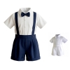 #ConjuntoInfantil #ModaNiños #EstiloDeGala #RopaFormalNiños #EventosEspeciales #OutfitElegante #ModaClásica #TrajeInfantil #FiestasInfantiles #CreacionesFlérida
