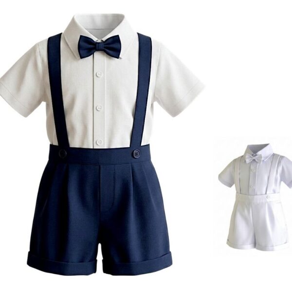 #ConjuntoInfantil #ModaNiños #EstiloDeGala #RopaFormalNiños #EventosEspeciales #OutfitElegante #ModaClásica #TrajeInfantil #FiestasInfantiles #CreacionesFlérida