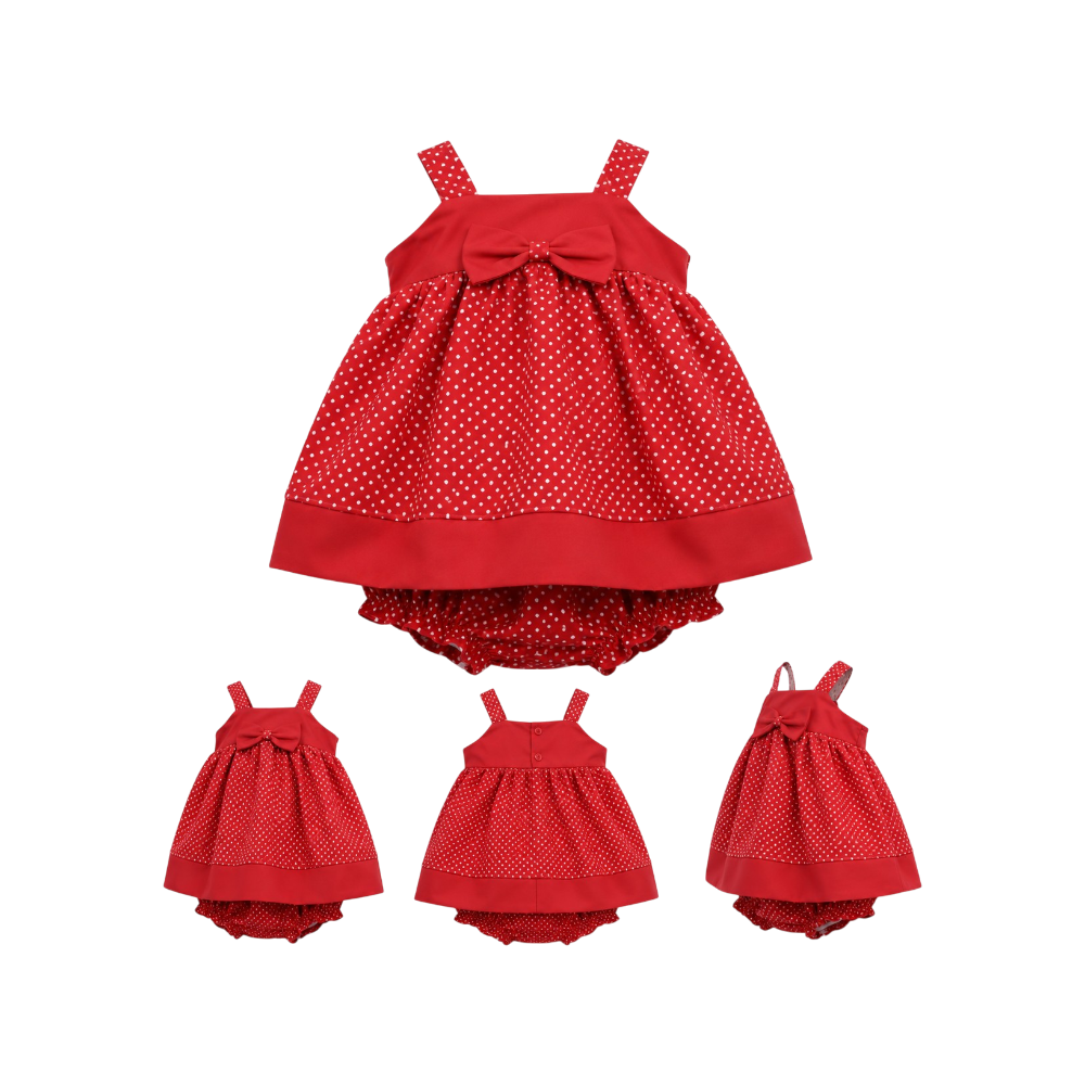 #VestidoInfantil #ModaNiñas #RayasClásicas #VestidoRojoYBlanco #EstiloElegante #ModaDeTemporada #VestidoConLazo #EventosEspeciales #OutfitInfantil #CreacionesFlérida