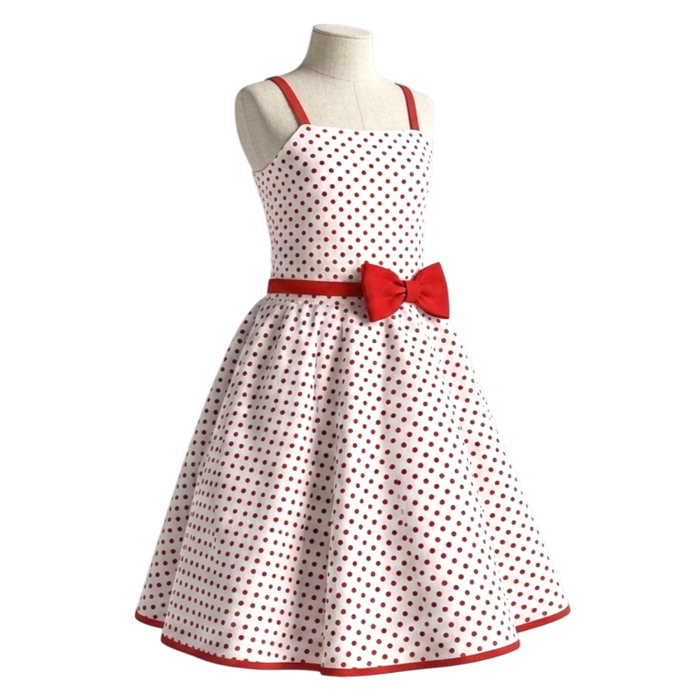 Vestido Con Estampados De Flores Multicolores - Imagen 4
