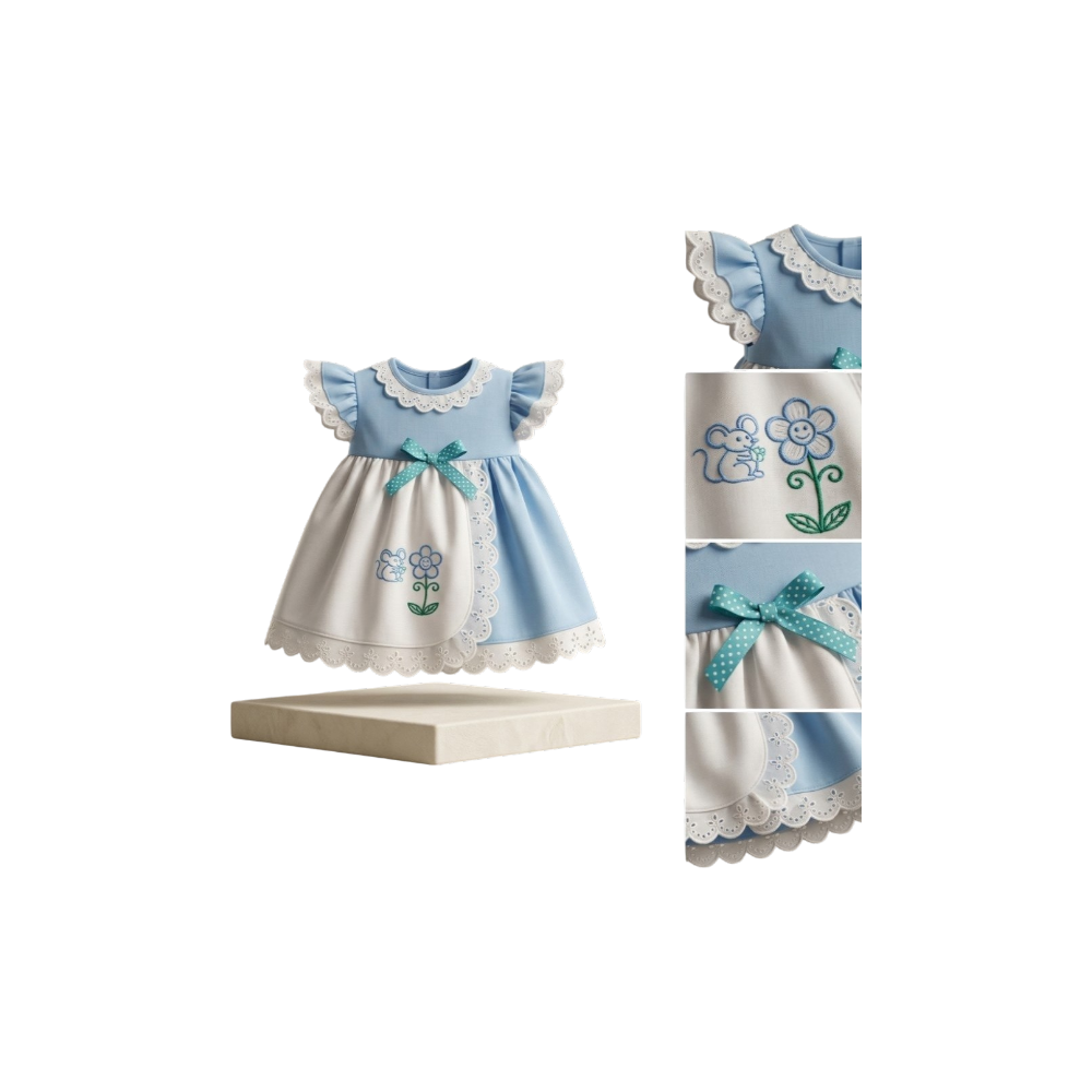 Conjunto Primavera Con Bordados - Imagen 2